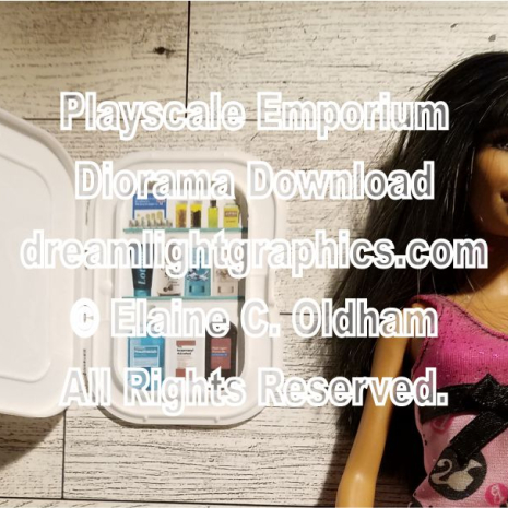 Sample of completed medicine cabinet