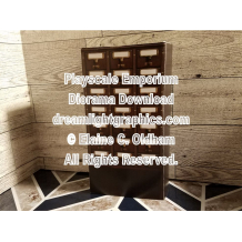 Image of printed assembled library card catalog set