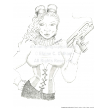 Dangerous and Armed © 2019 Elaine C. Oldham, all rights reserved.