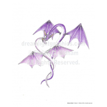 Mating Flight - print of drawing (c) by Elaine C. Oldham