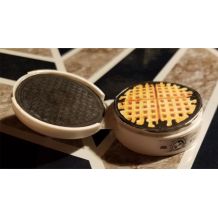 Sample of completed salad dressing cap waffle iron Sample of completed salad dressing cap waffle iron