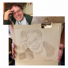 Pencil Portrait from Photograph