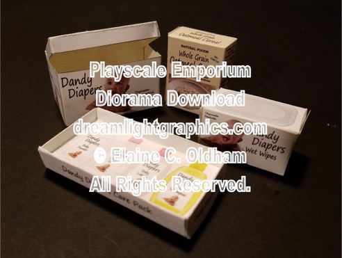 Now Available - Nursery Set Diorama Download