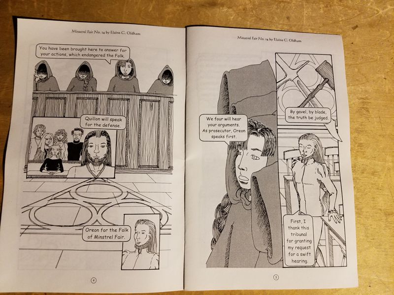 Minstrel Fair 14 Sampler, pages 4-5