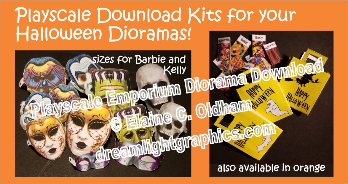 Halloween diorama downloads promo