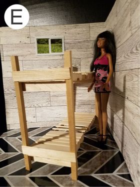 Stage 5 of DIY Bunkbeds
