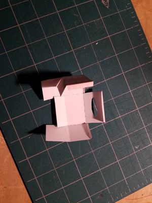 stage three tissue box creation