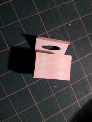 stage four tissue box creation